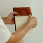 The Superior Labor A5 Oil Leather Notebook Cover - Light Brown