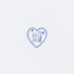 The Superior Labor TSL Small Heart Patch - Blue