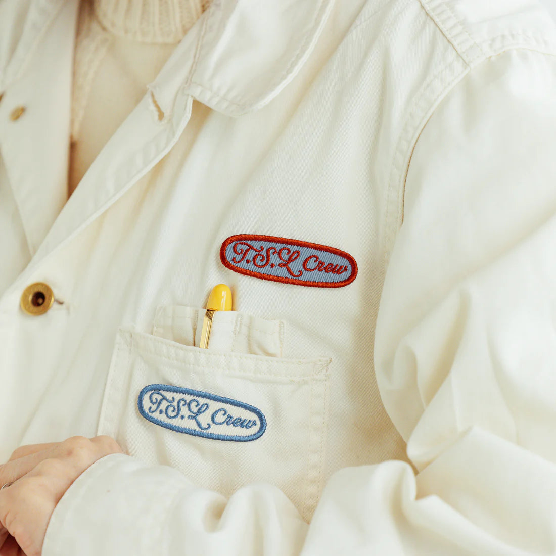 The Superior Labor TSL Crew Patch - Blue