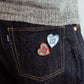 The Superior Labor TSL Small Heart Patch - Blue