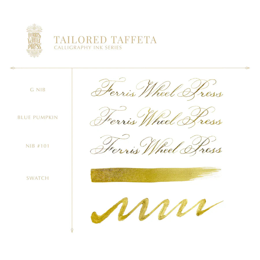Ferris Wheel Press Tailored Taffeta Calligraphy (28ml) Bottled Ink