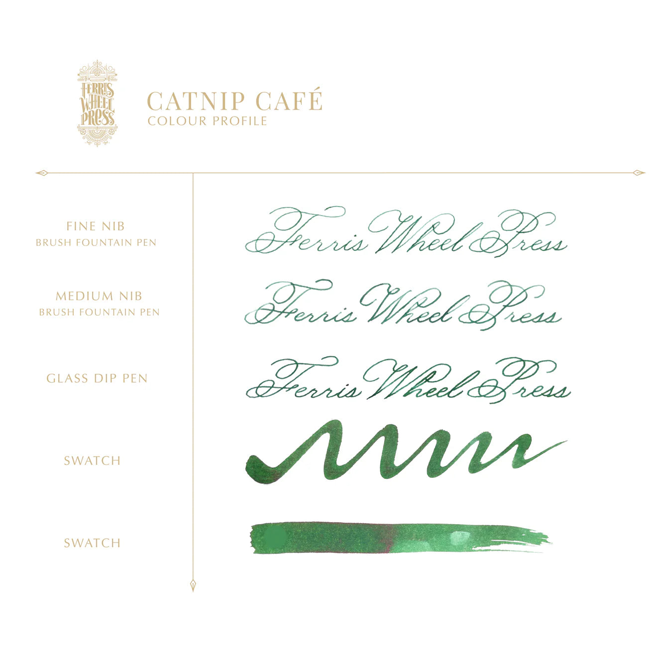 Ferris Wheel Press Catnip Cafe (10ml) Bottled Ink