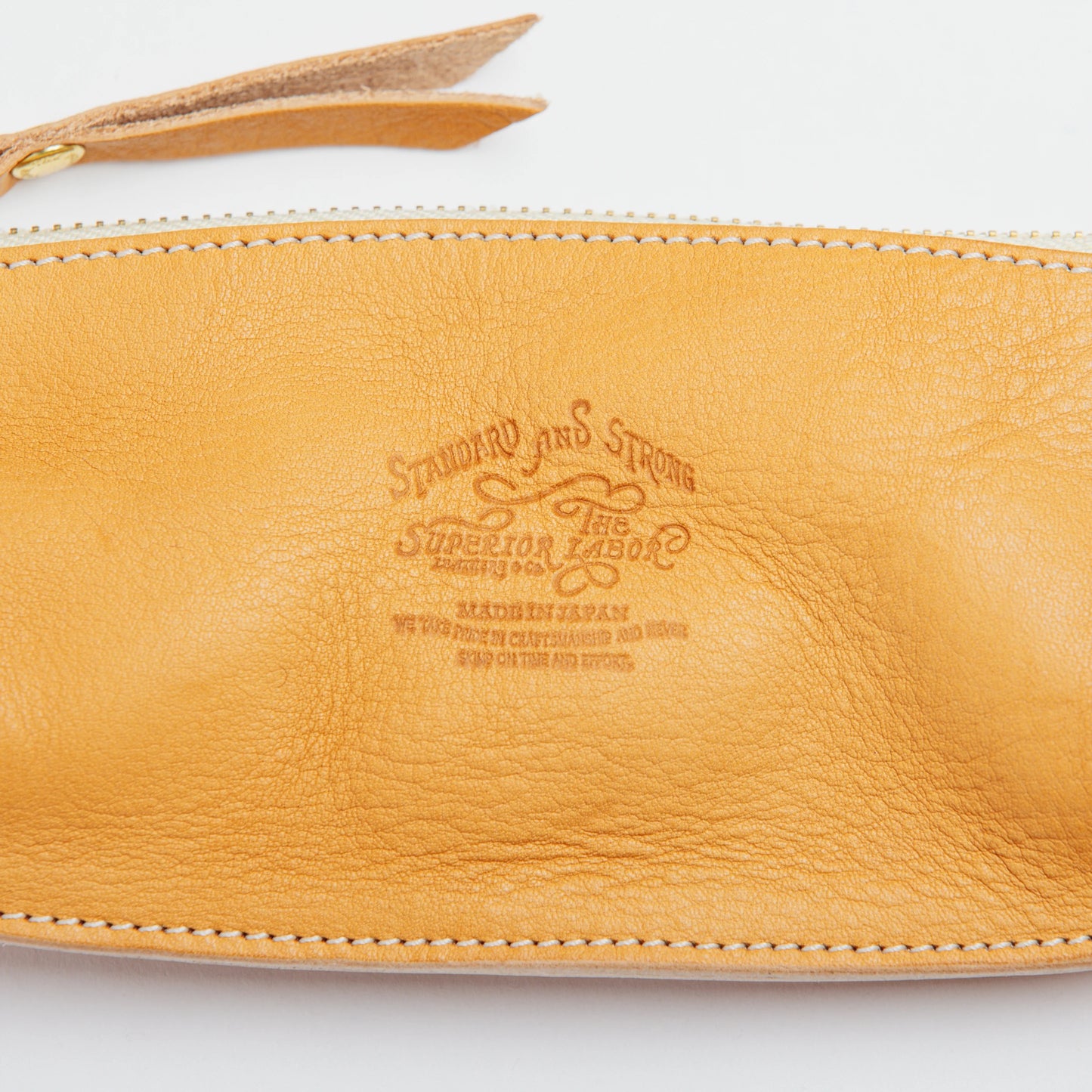 The Superior Labor Leather Pen Case - Tan