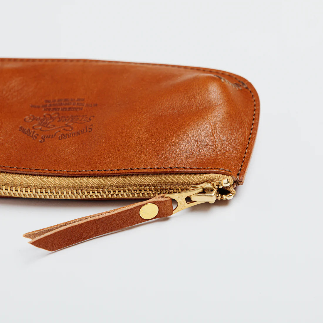 The Superior Labor Leather Pen Case - Brown