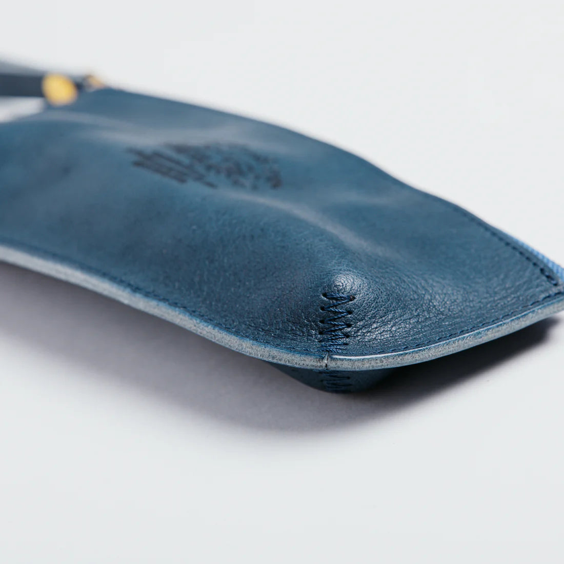 The Superior Labor Leather Pen Case - Blue