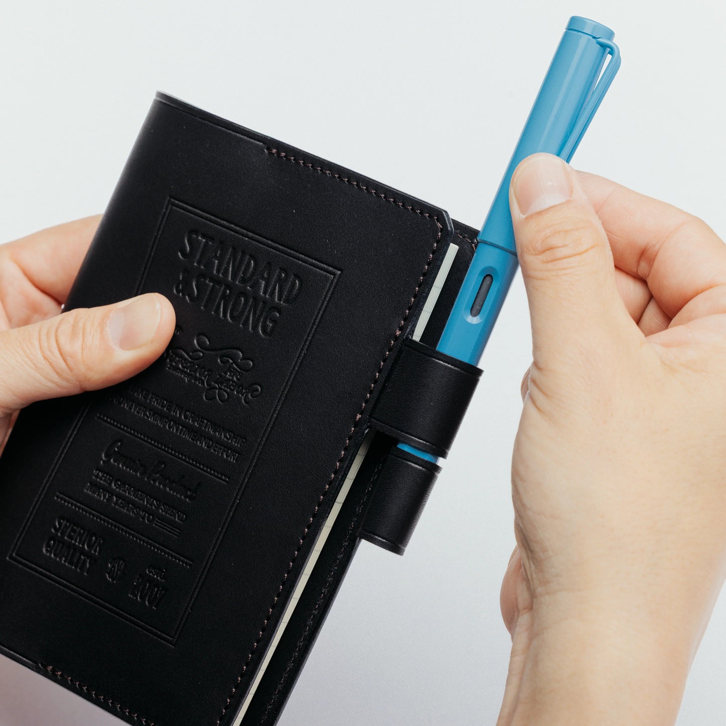 The Superior Labor A6 Stamped Series Note Keeper - Black