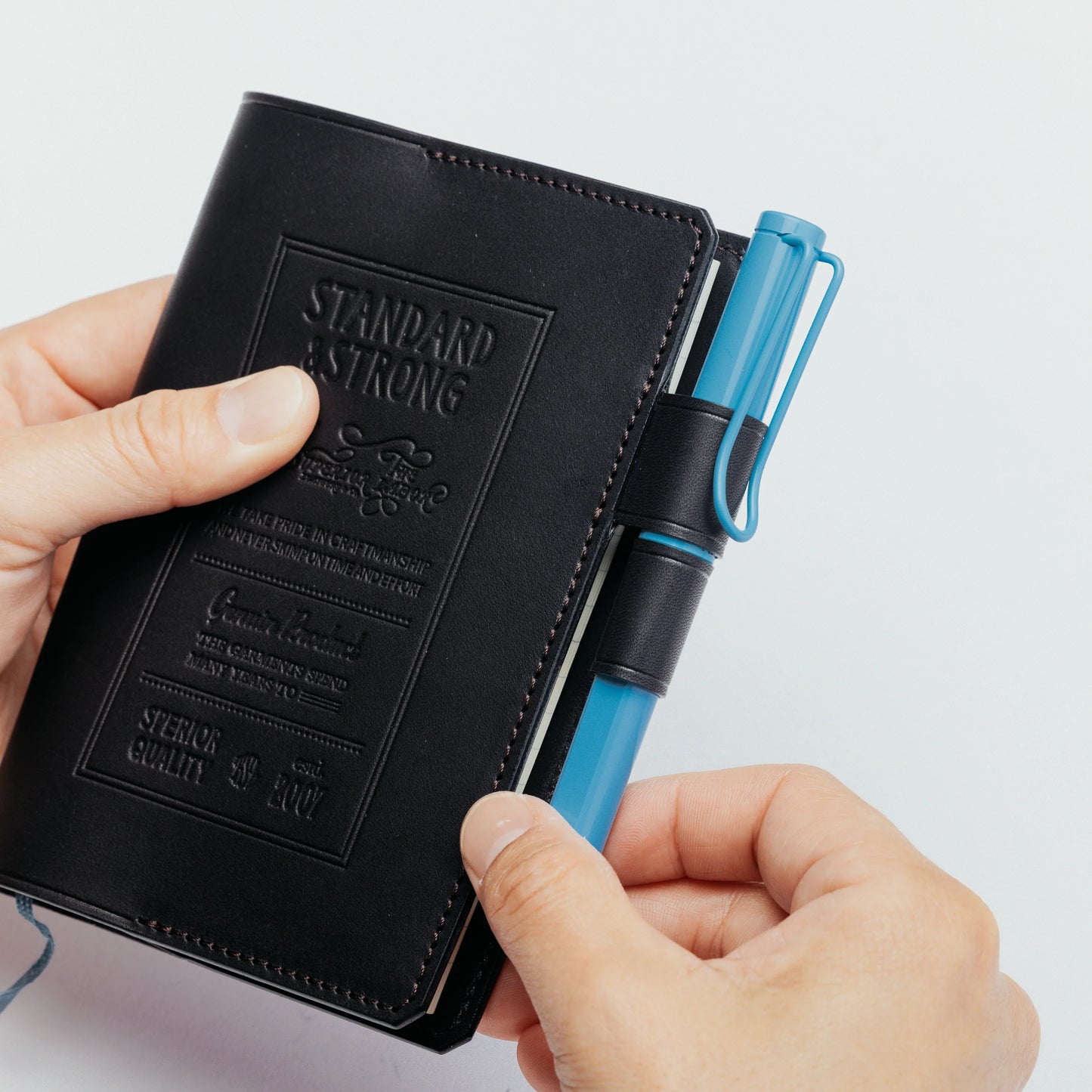 The Superior Labor A6 Stamped Series Note Keeper - Black