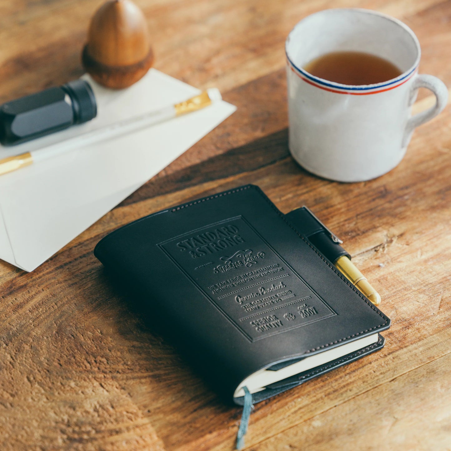 The Superior Labor A6 Stamped Series Note Keeper - Black