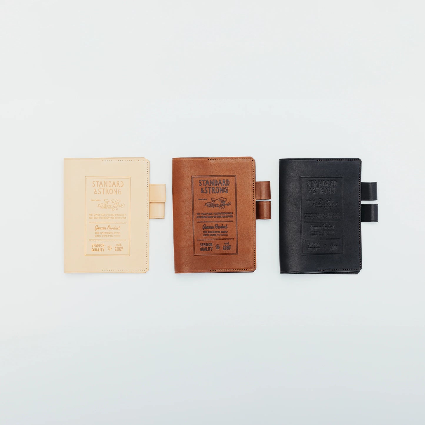 The Superior Labor A6 Stamped Series Note Keeper - Black