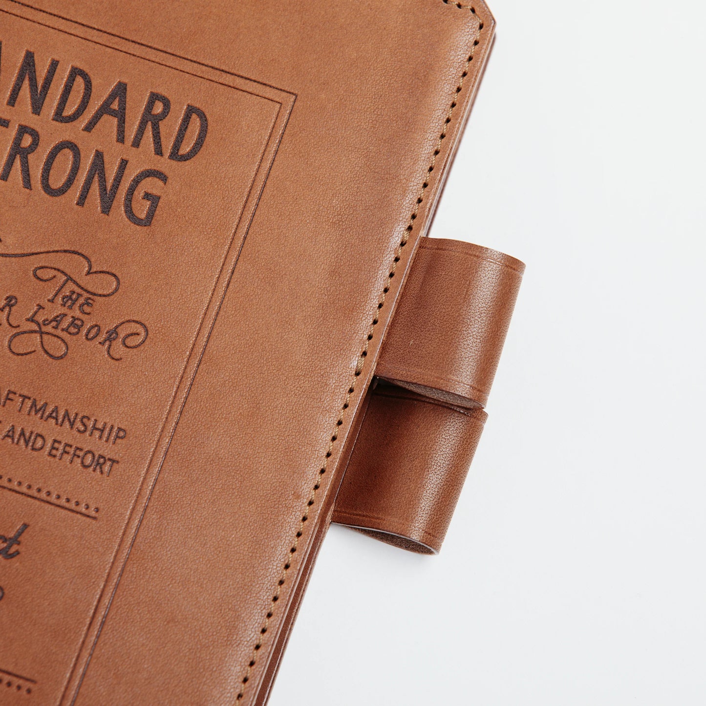 The Superior Labor A5 Stamped Series Note Keeper - Brown