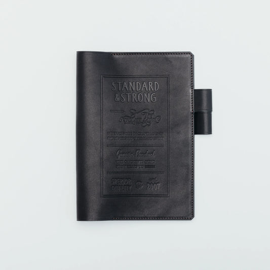 The Superior Labor A5 Stamped Series Note Keeper - Black