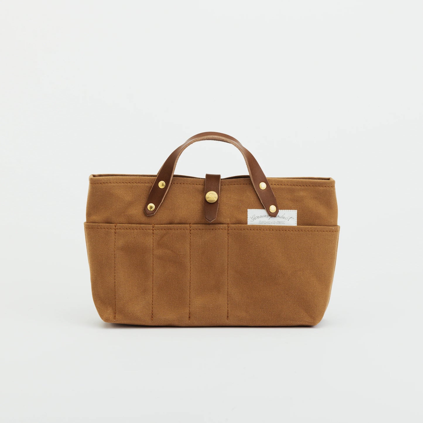 The Superior Labor Paraffin Canvas Mini Bag - Brown
