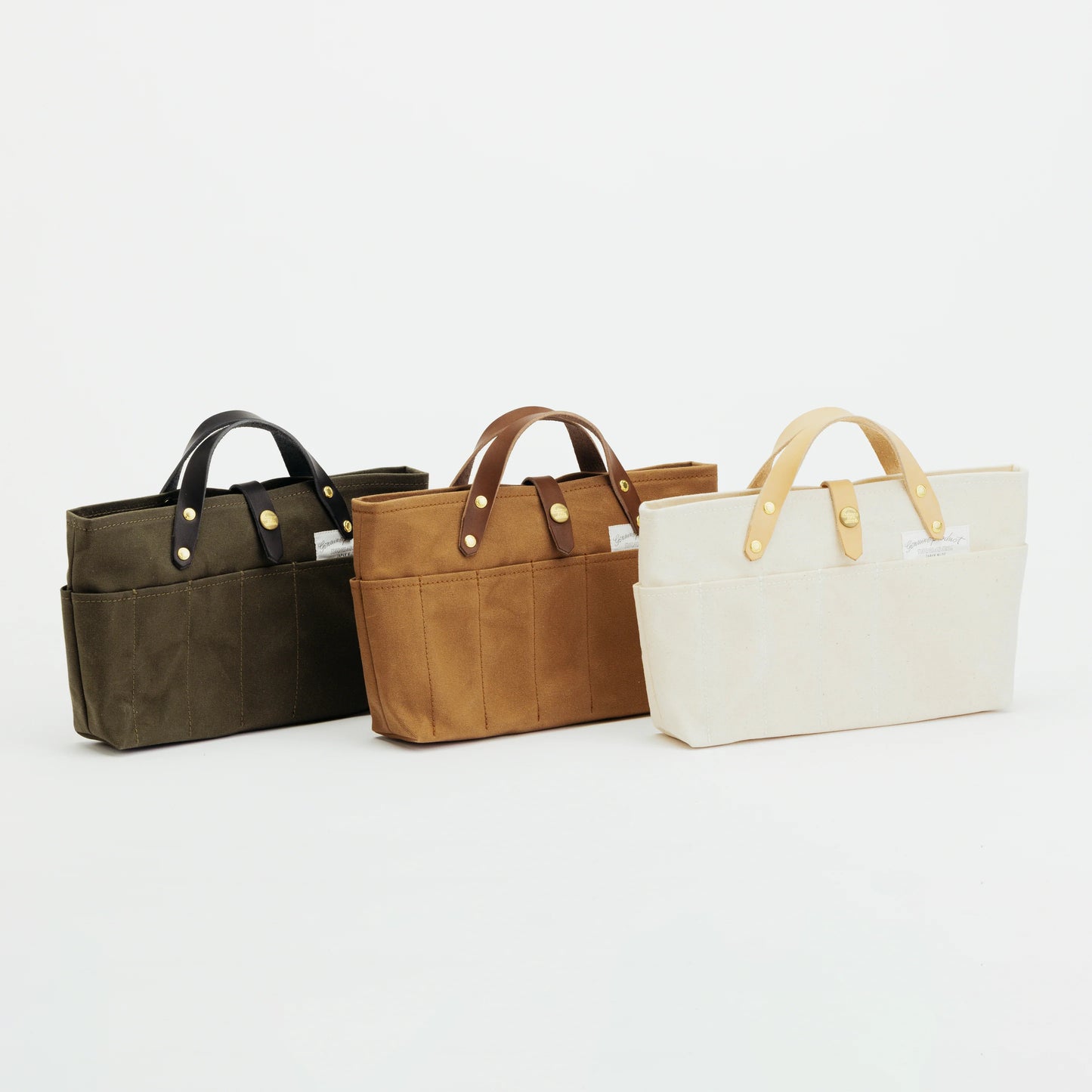 The Superior Labor Paraffin Canvas Mini Bag - Brown