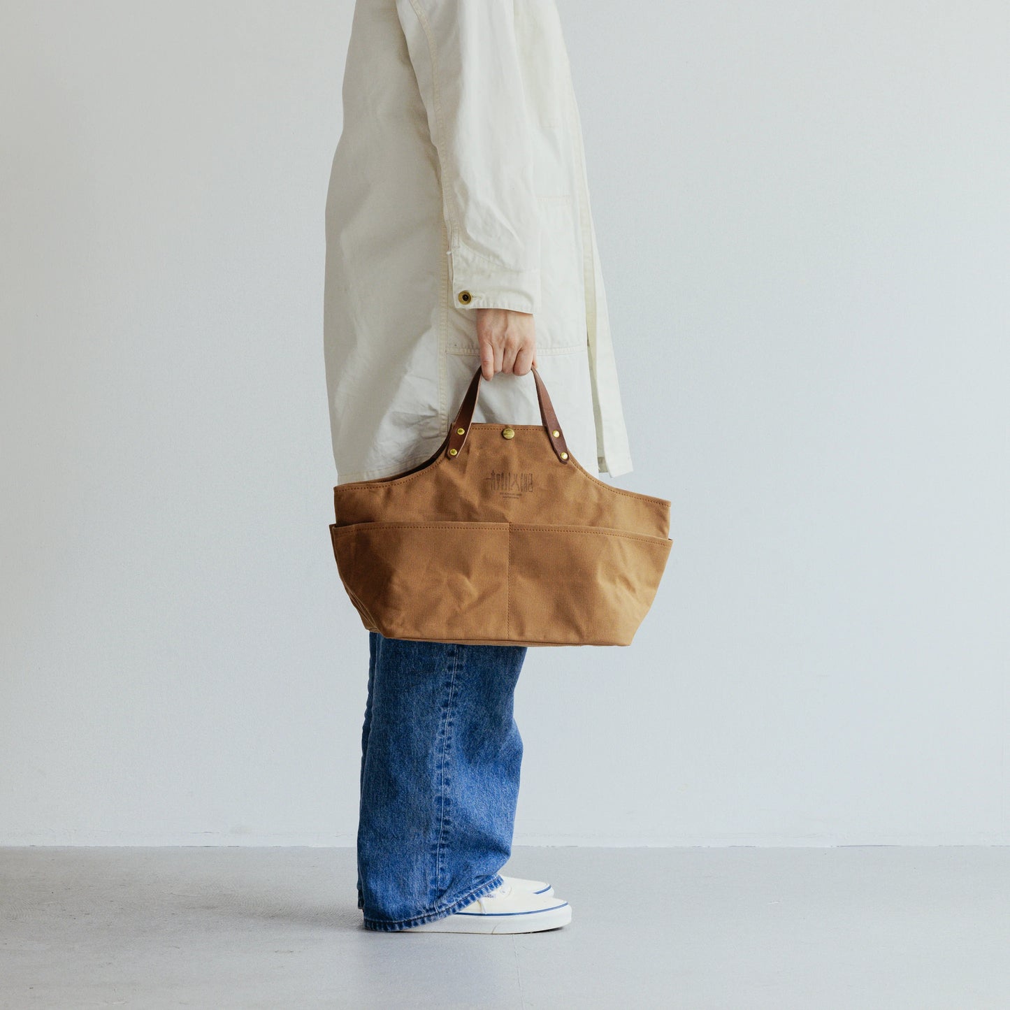 The Superior Labor Paraffin Canvas Apron Bag - Khaki