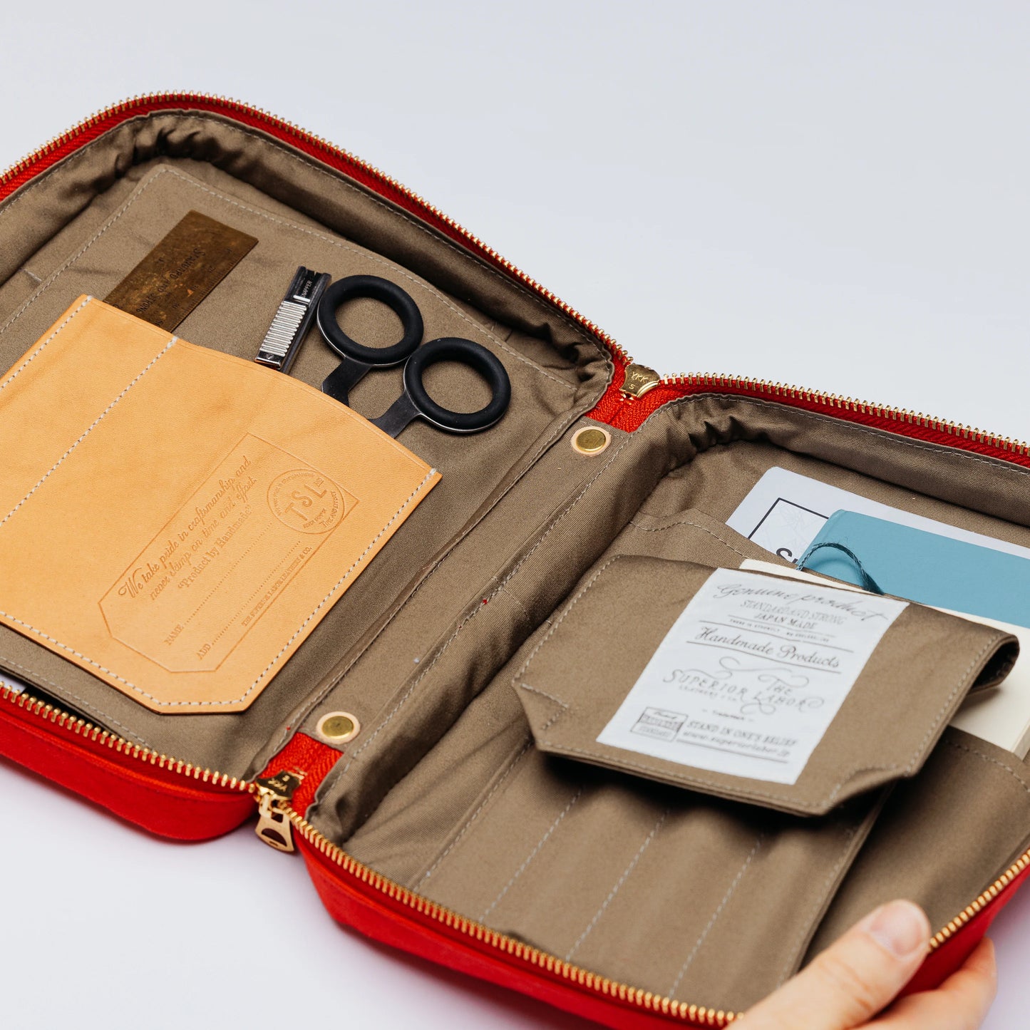 The Superior Labor L Canvas Mission Case - Red