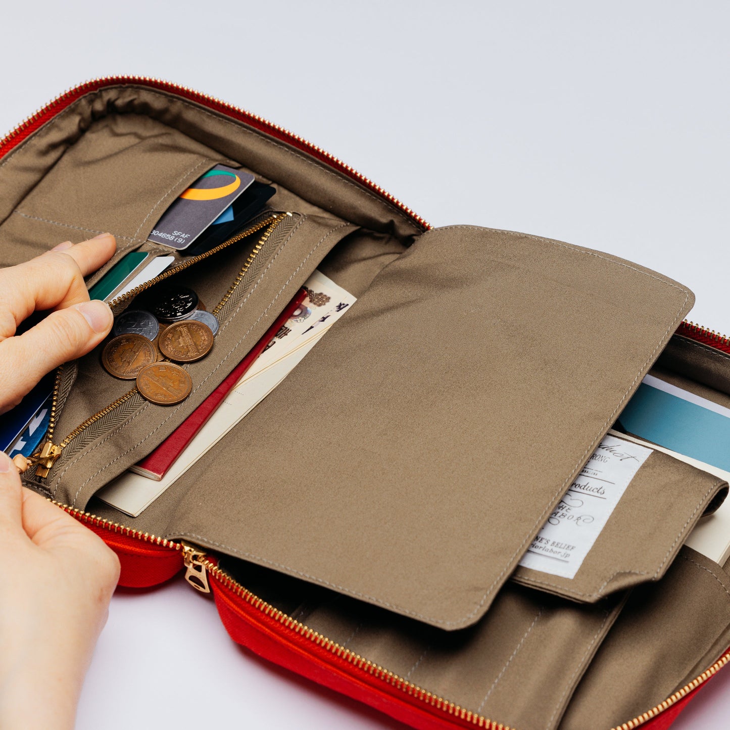 The Superior Labor L Canvas Mission Case - Red
