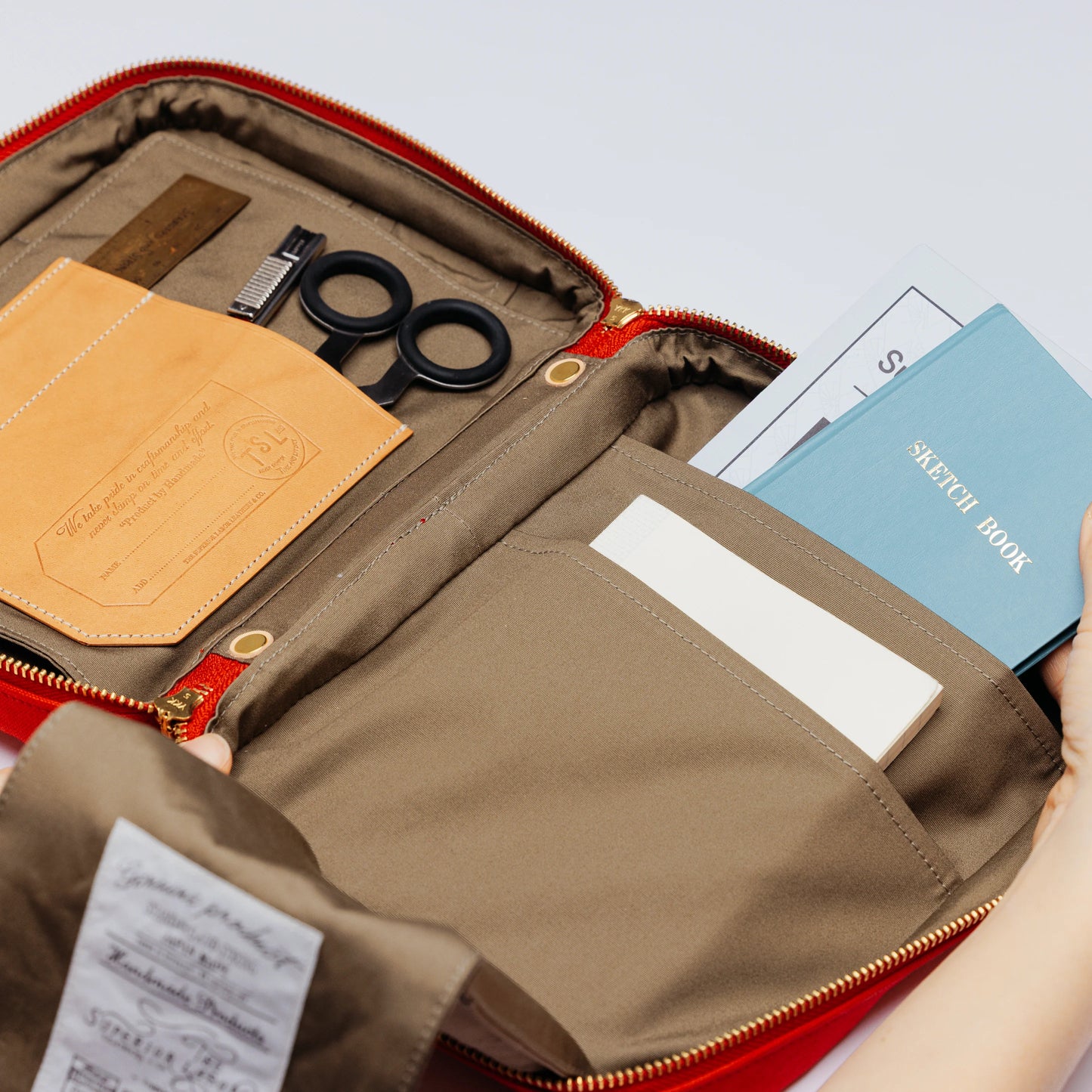 The Superior Labor L Canvas Mission Case - Red