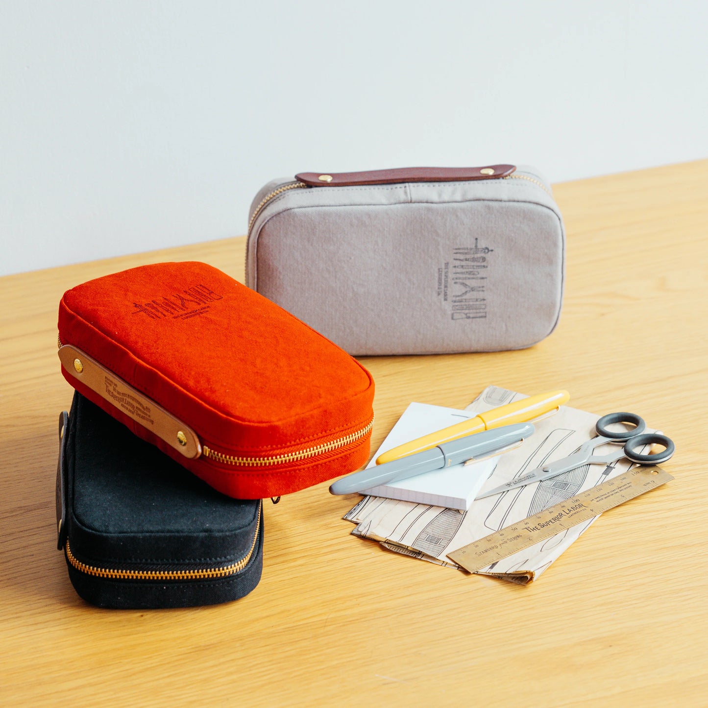 The Superior Labor M Canvas Mission Case - Grey