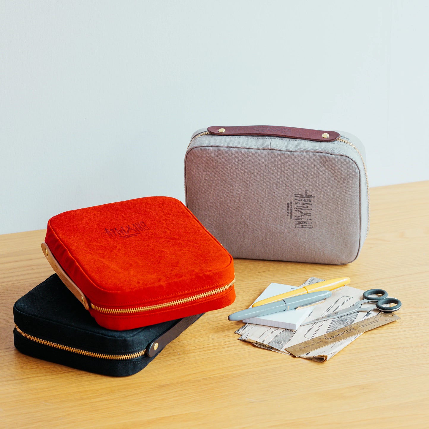 The Superior Labor L Canvas Mission Case - Red