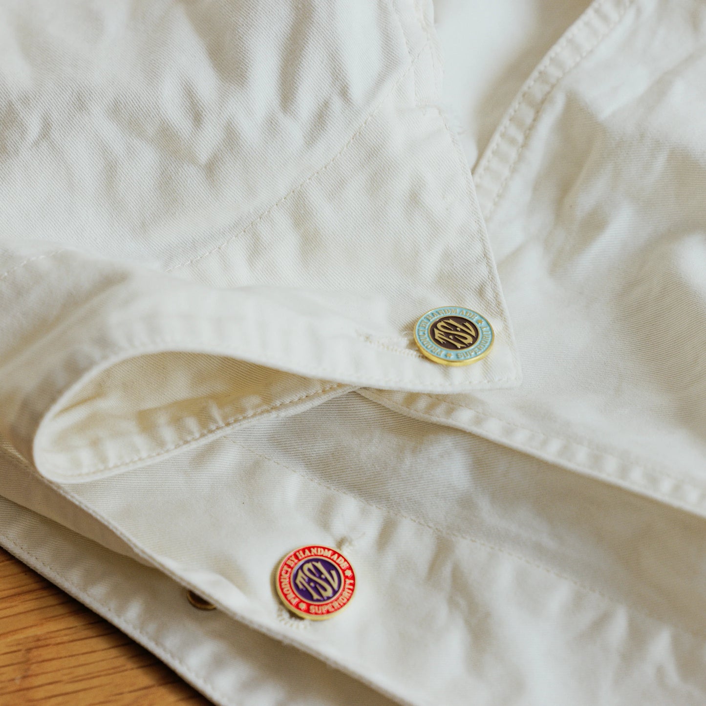 The Superior Labor TSL Logo Pin - Berry Berry