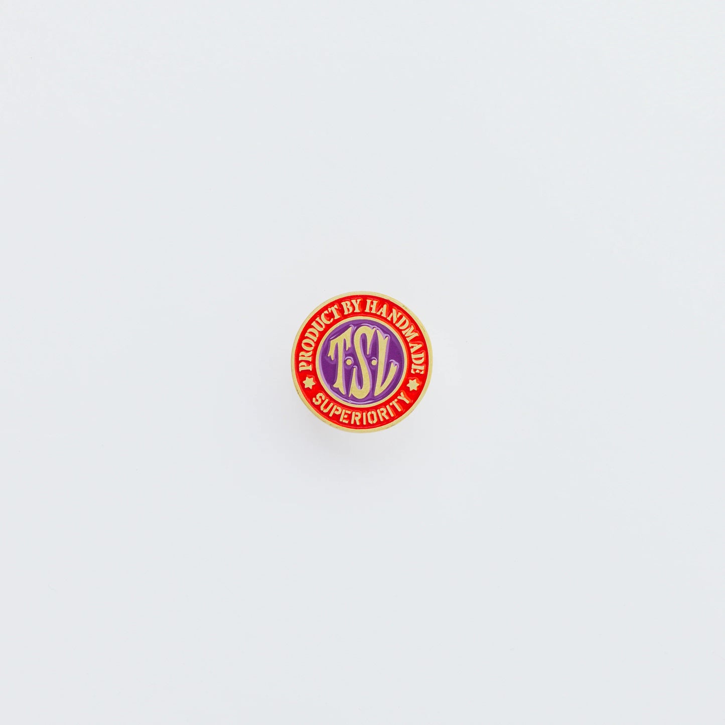 The Superior Labor TSL Logo Pin - Berry Berry