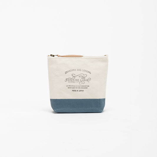The Superior Labor #02 Long Engineer Pouch - Blue Gray