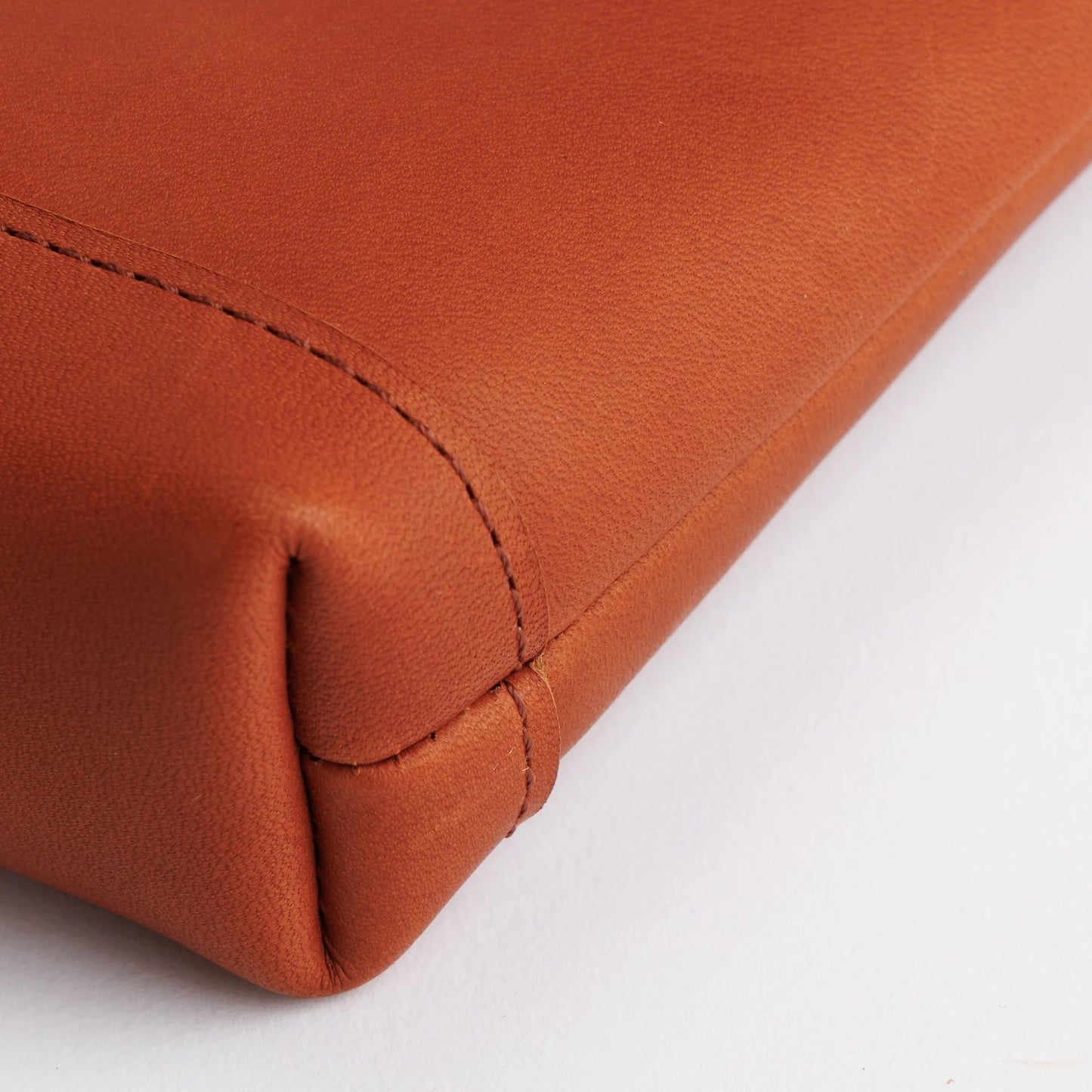 The Superior Labor All Leather Engineer Pouch - Cognac