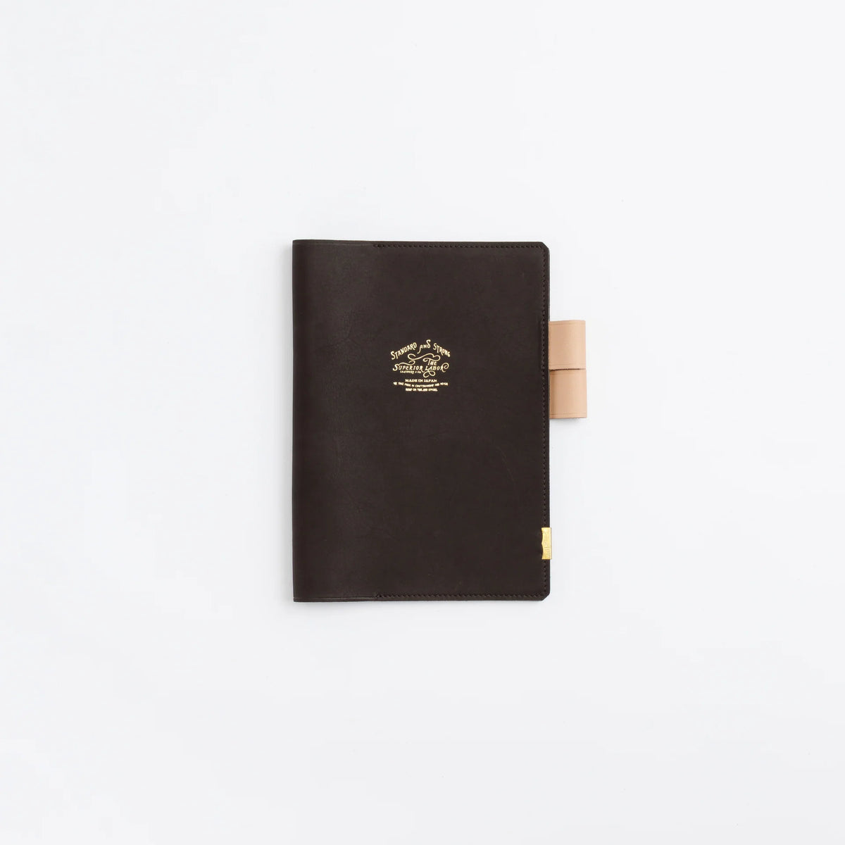 The Superior Labor A5 Japanese Glove Leather Note Keeper - Olive