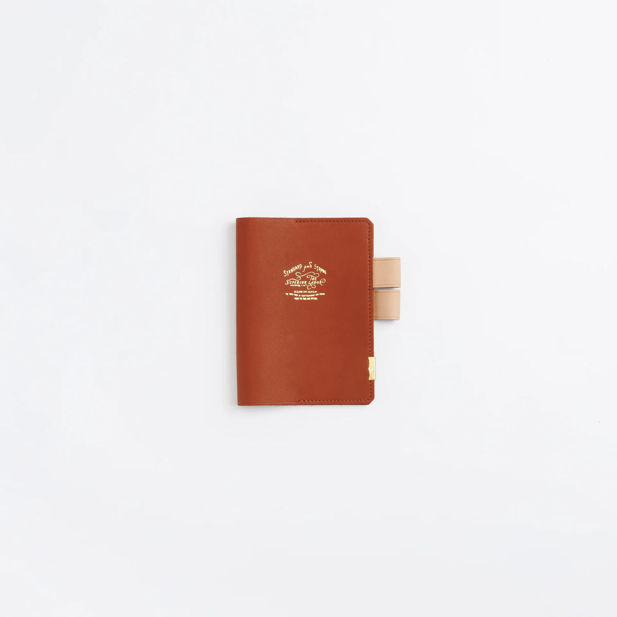 The Superior Labor A6 Japanese Glove Leather Note Keeper - Olive