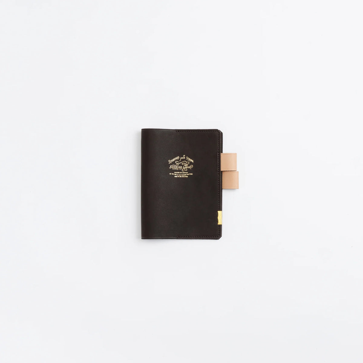 The Superior Labor A6 Japanese Glove Leather Note Keeper - Olive