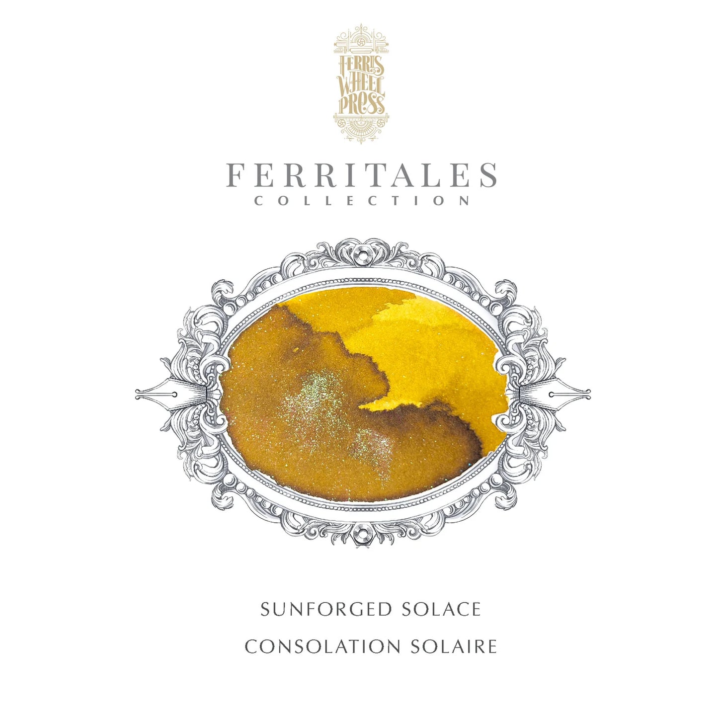 Ferris Wheel Press Sunforged Solace (20ml) Bottled Ink - FerriTales: The Book of Knights Series