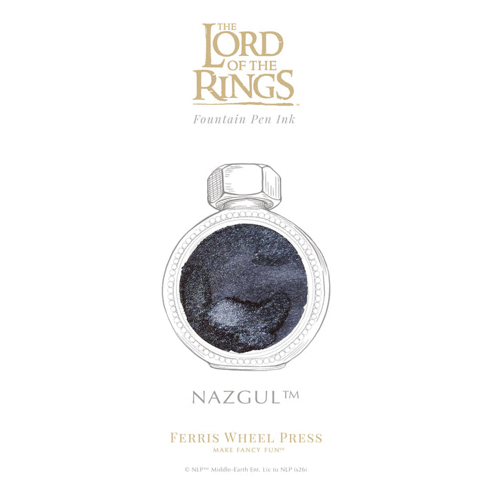 Ferris Wheel Press Lord of the Rings Bijou Pen & Ink Set - Nazgûl (25th Anniversary Edition)