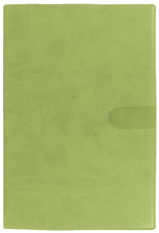 Quo Vadis 2026 Notor Bi-lingual Daily Planner - Texas Bamboo Green (EN/FR)