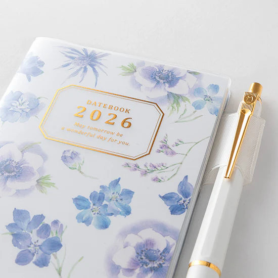 Midori 2026 Mini Pocket Diary - Country Time Flower