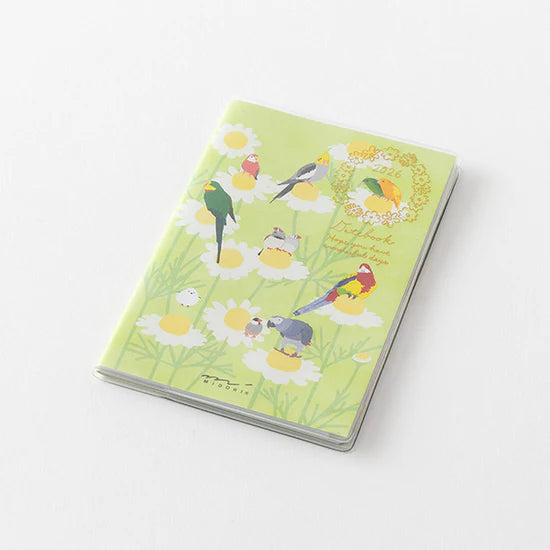 Midori 2026 Mini Pocket Diary - Bird