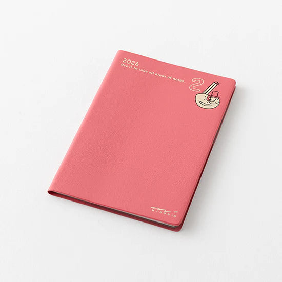 Midori 2026 Mini Pocket Diary - Ojisan