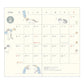Midori 2026 Slim Pocket Diary - Cat