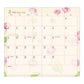 Midori 2026 Slim Pocket Diary - Country Time Flower