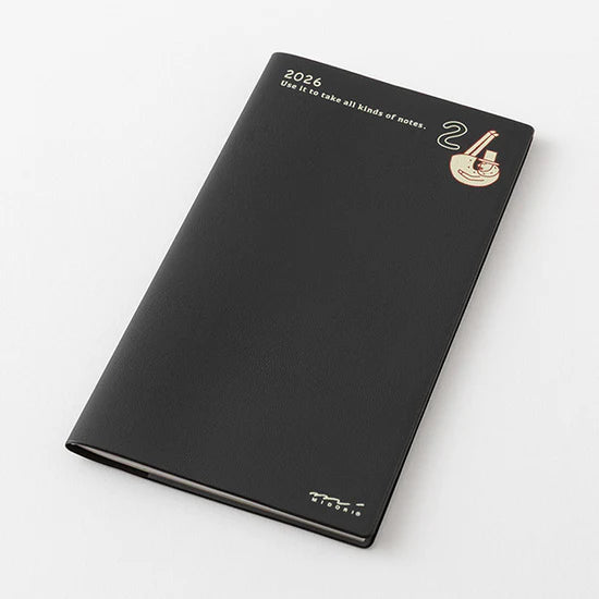 Midori 2026 Slim Pocket Diary - Ojisan