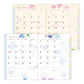 Midori 2026 A6 Pocket Diary - Country Time Flower