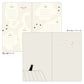 Midori 2026 B6 Book Style Diary - Gray Cat