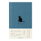 Midori 2026 B6 Book Style Diary - Navy Cat