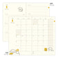 Midori 2026 B6 Book Style Diary - Yellow Dog