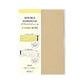 Midori 2026 B6 Double Schedule Diary - Beige