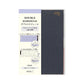 Midori 2026 B6 Double Schedule Diary Progress - Navy