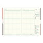 Midori 2026 B6 Double Schedule Diary Money - Pink