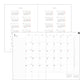 Midori 2026 A5 Flat Diary - White