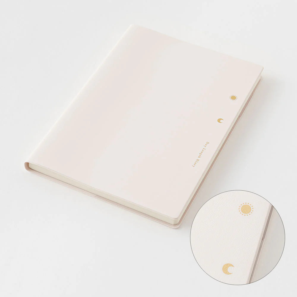 Midori 2026 B6 Gradation Day-Length Weekly Diary - Ivory