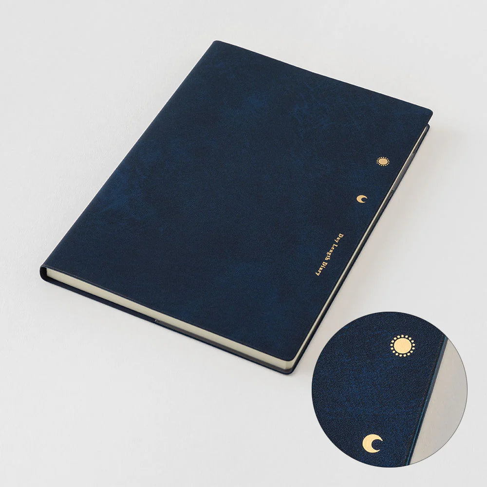 Midori 2026 B6 Gradation Day-Length Weekly Diary - Navy