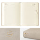 Midori 2026 A6 Hibino Diary - Gray